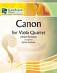 CANON VIOLA QUARTET cover